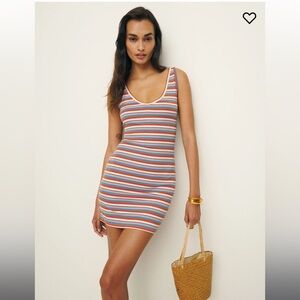 Reformation Knit strip Dress